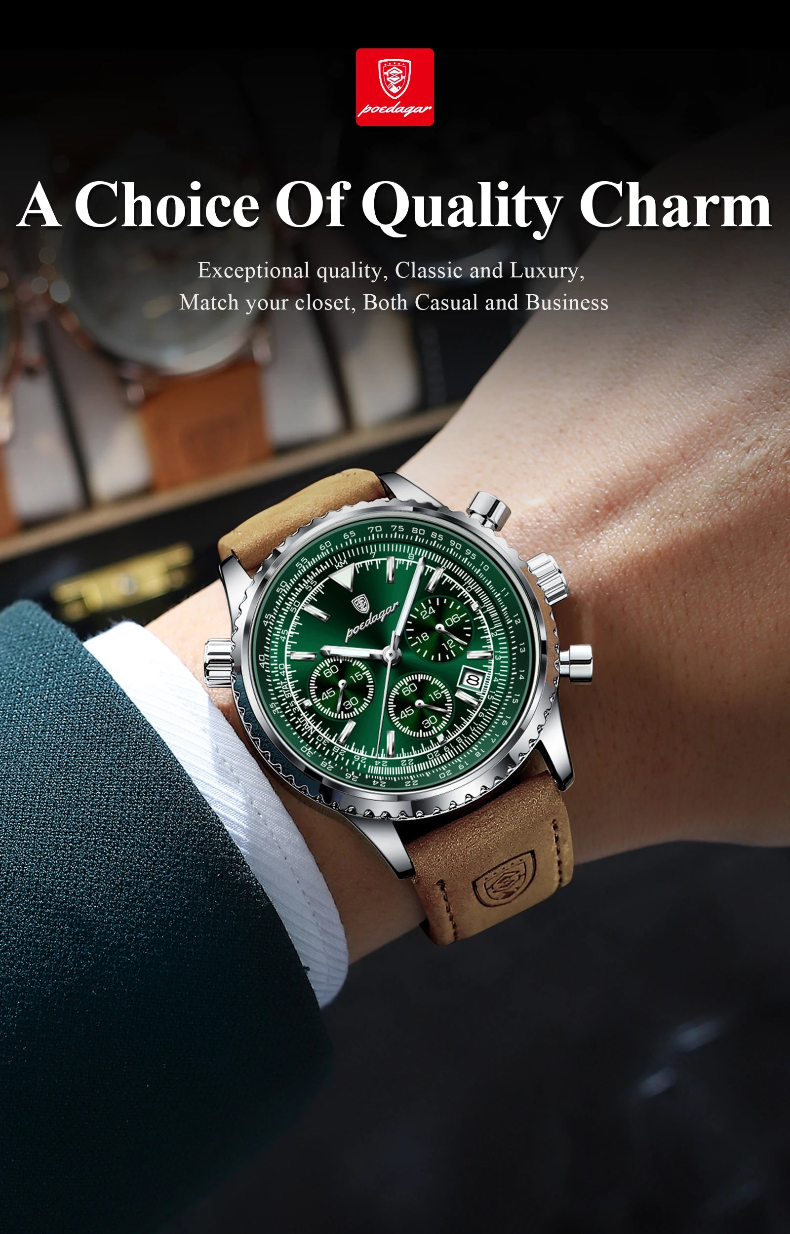 S-Latitude Luxury Watch SILVER Brand Watch