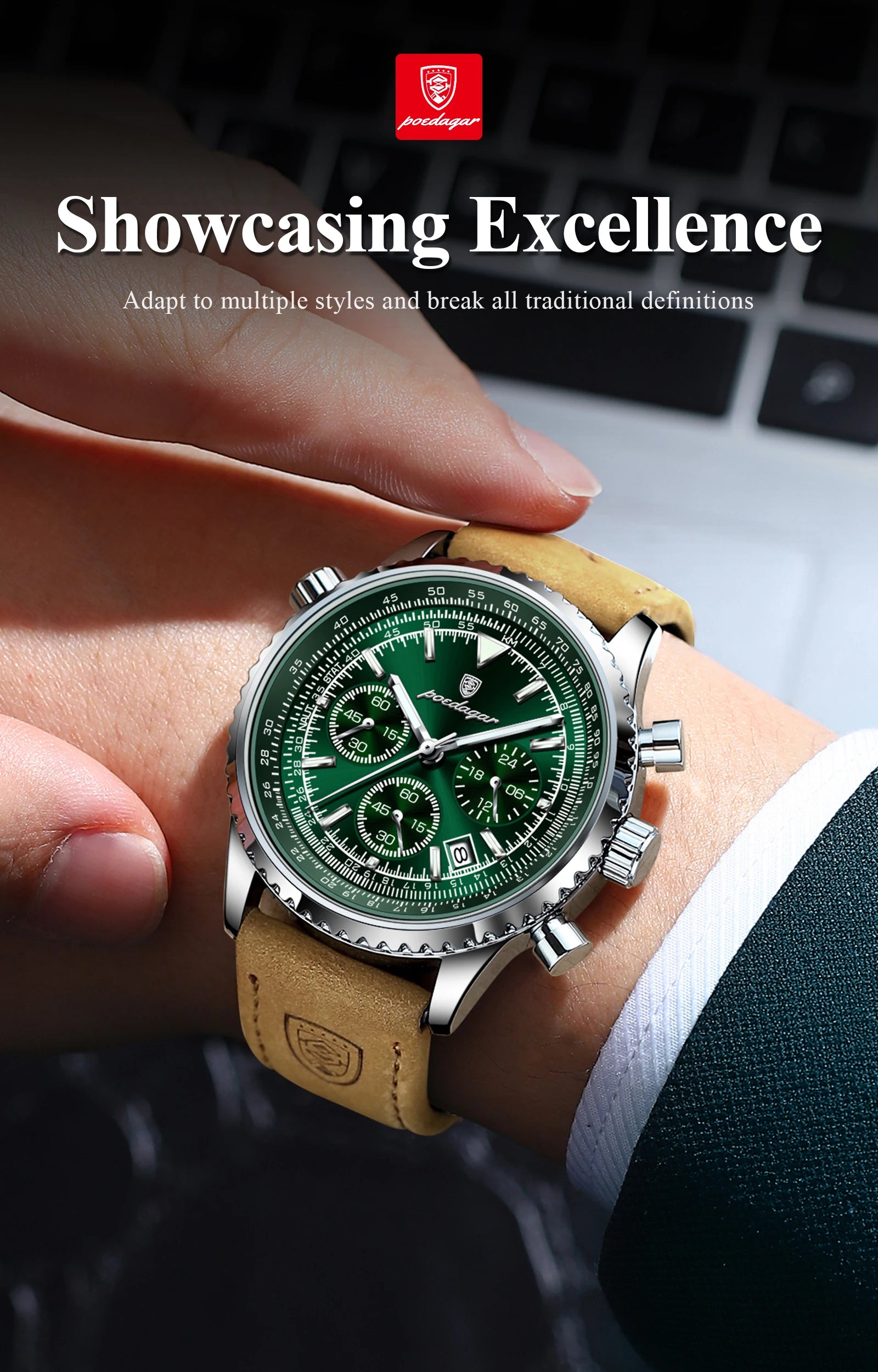 S-Latitude Luxury Watch SILVER Brand Watch