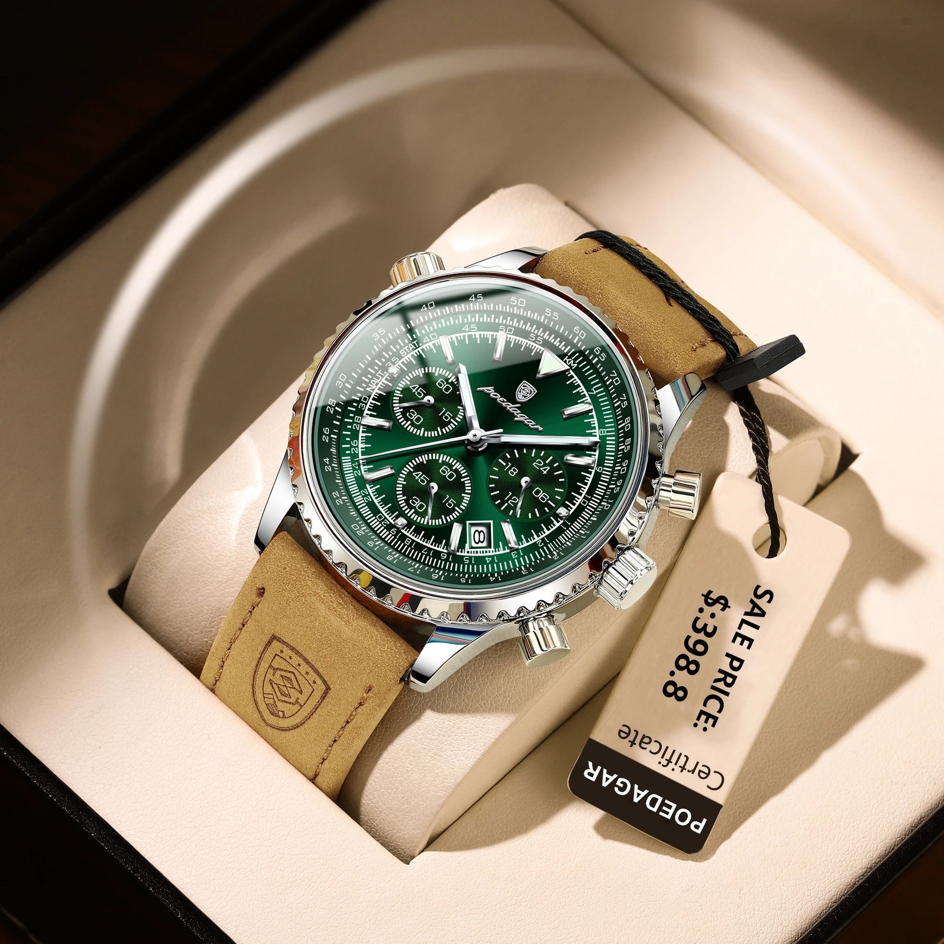 S-Latitude Luxury Watch SILVER Brand Watch