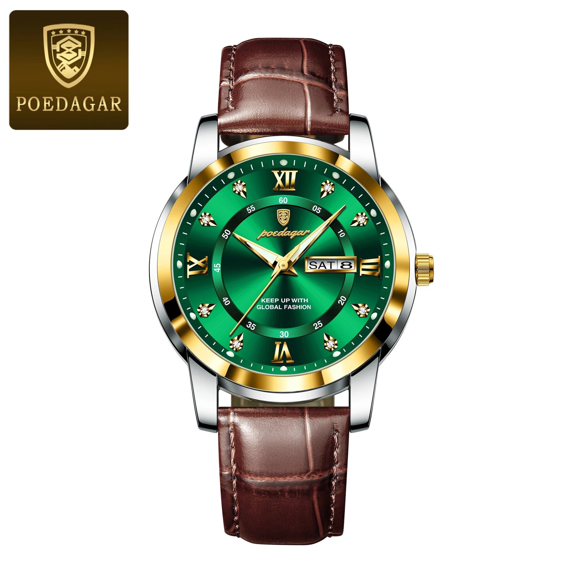 S-Rich Luxury Business Men Watch SILVER Brand Watch