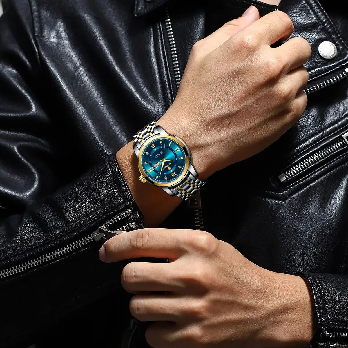 S-Luxury Watch Stainless Steel SILVER Brand Watch