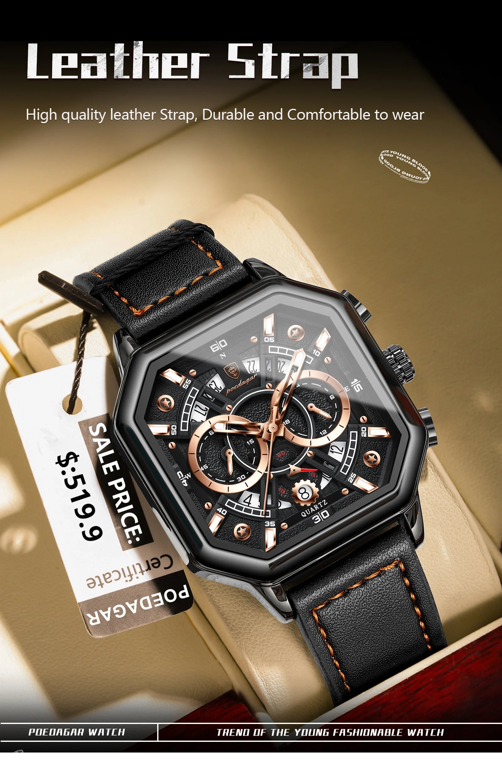 S-Machine Luxury Watch SILVER Brand Watch