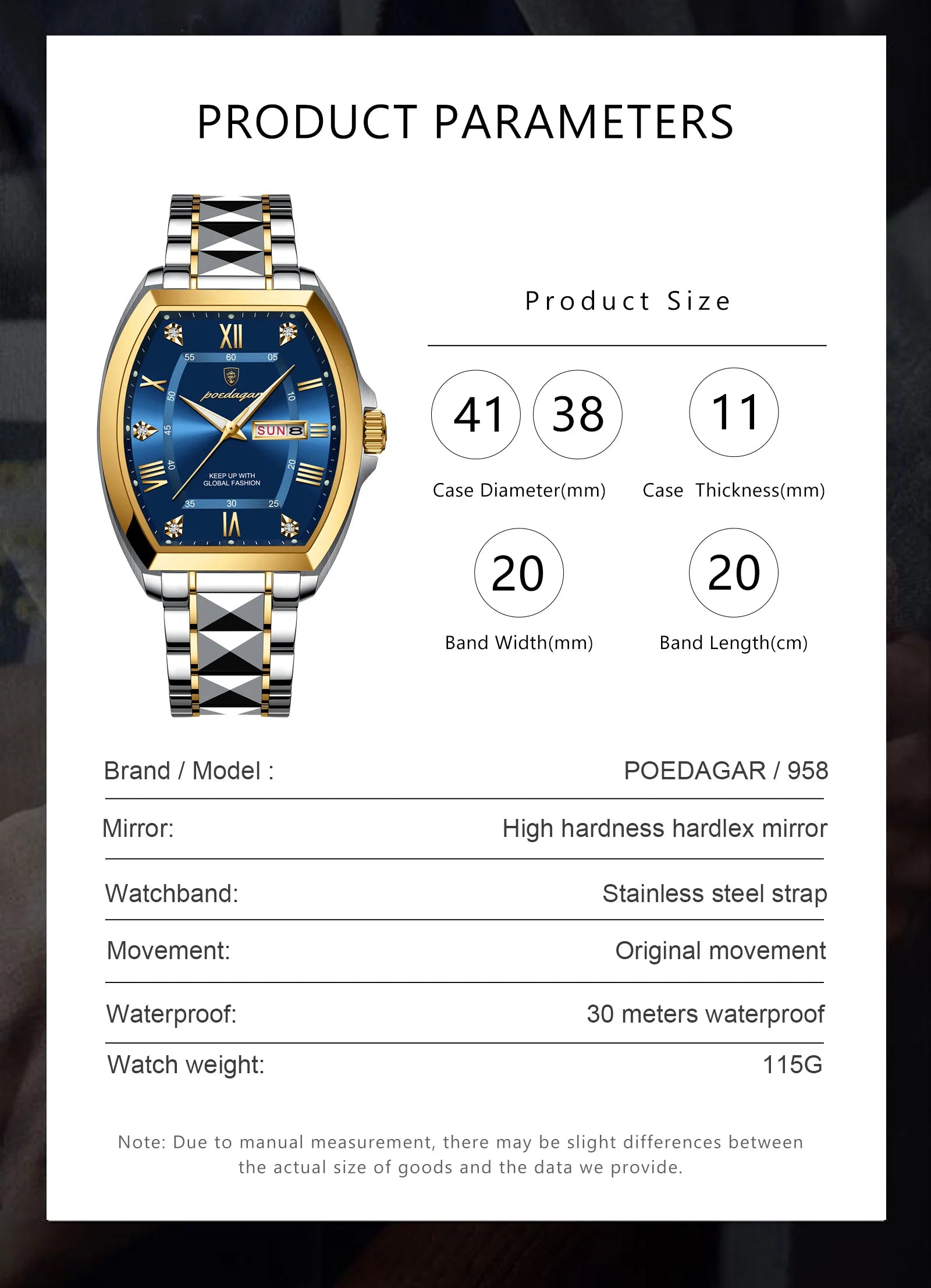 Ox-Roman Luxury Watch Steel SILVER Brand Watch