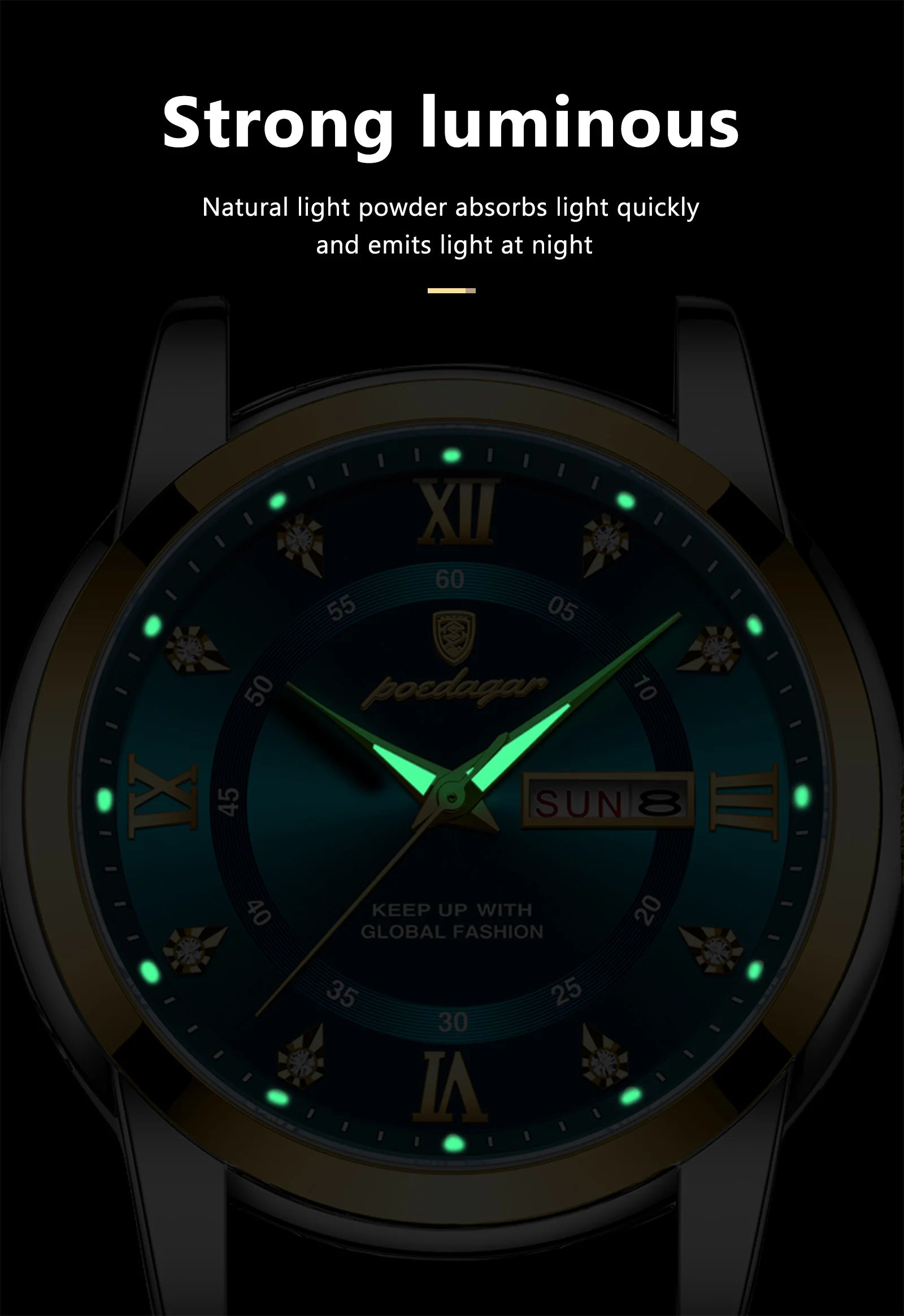 S-Luxury Watch Stainless Steel SILVER Brand Watch