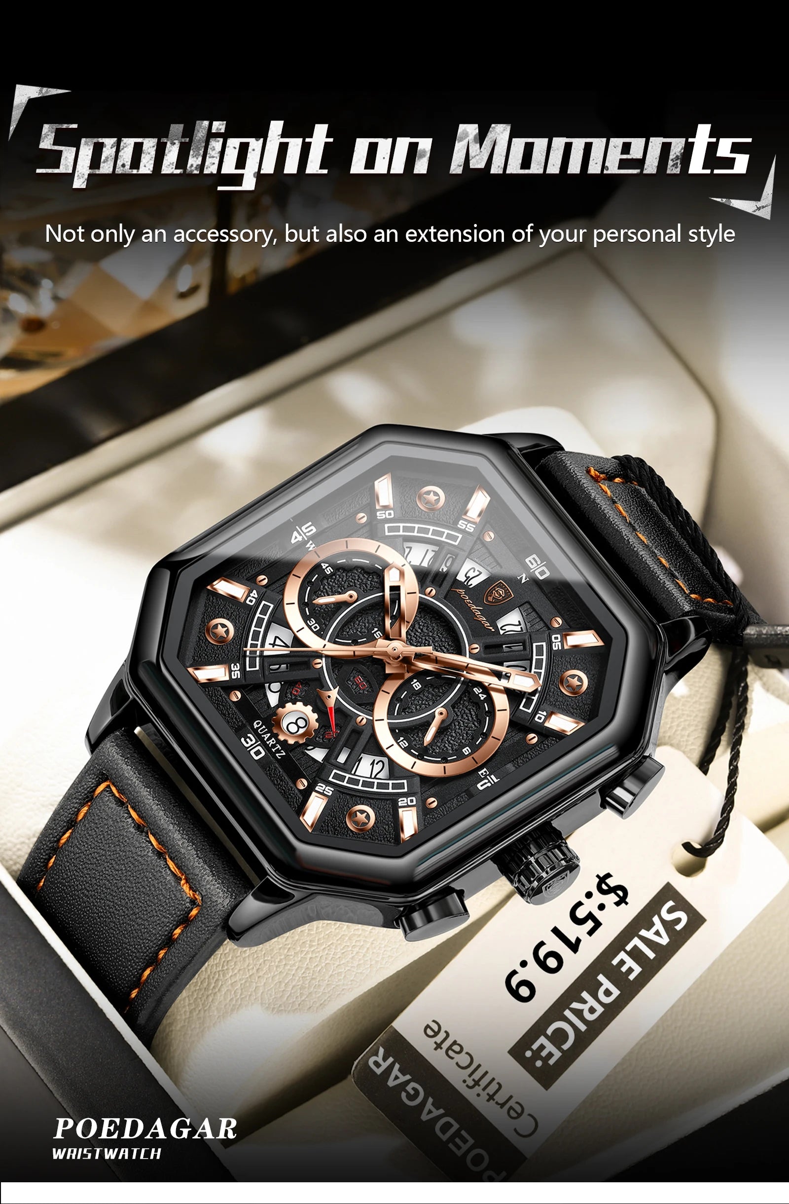 S-Machine Luxury Watch SILVER Brand Watch