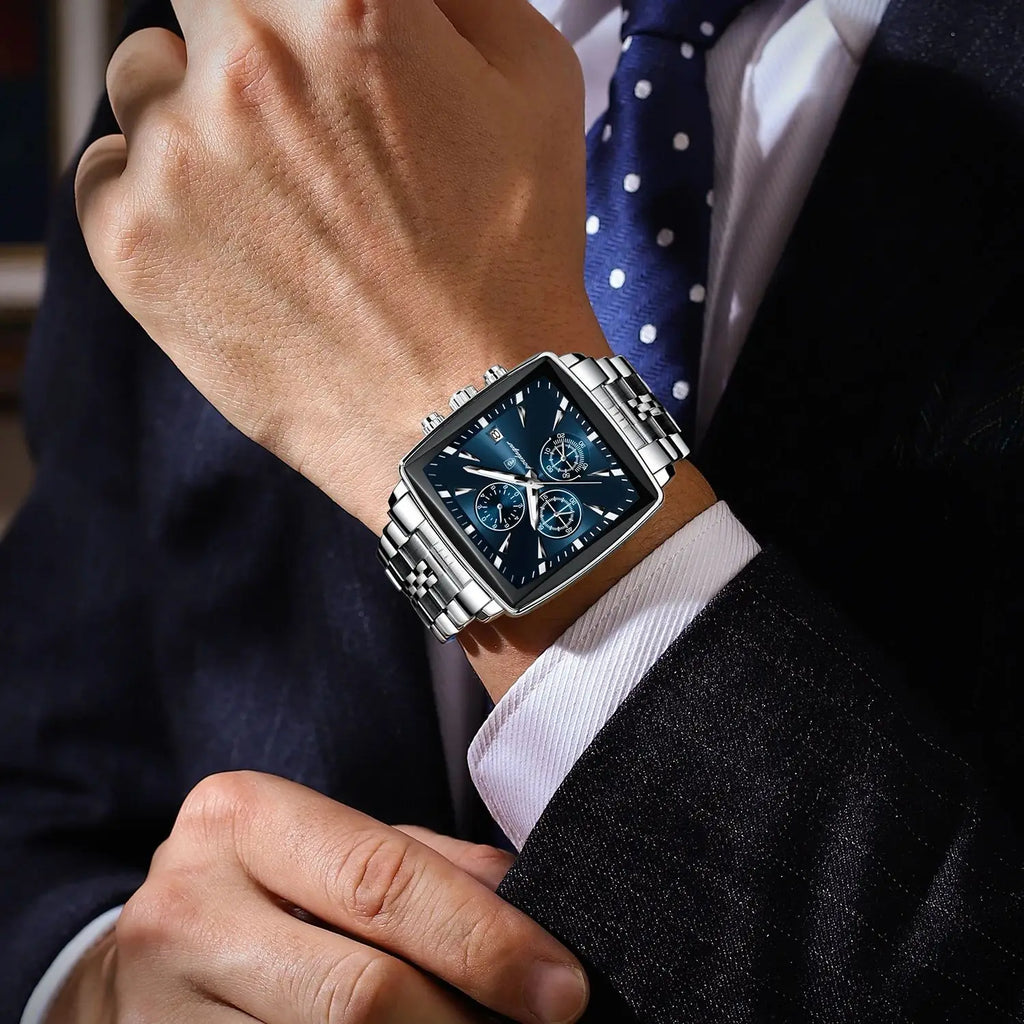 Xsquare Watch Luxury SILVER Brand Watch