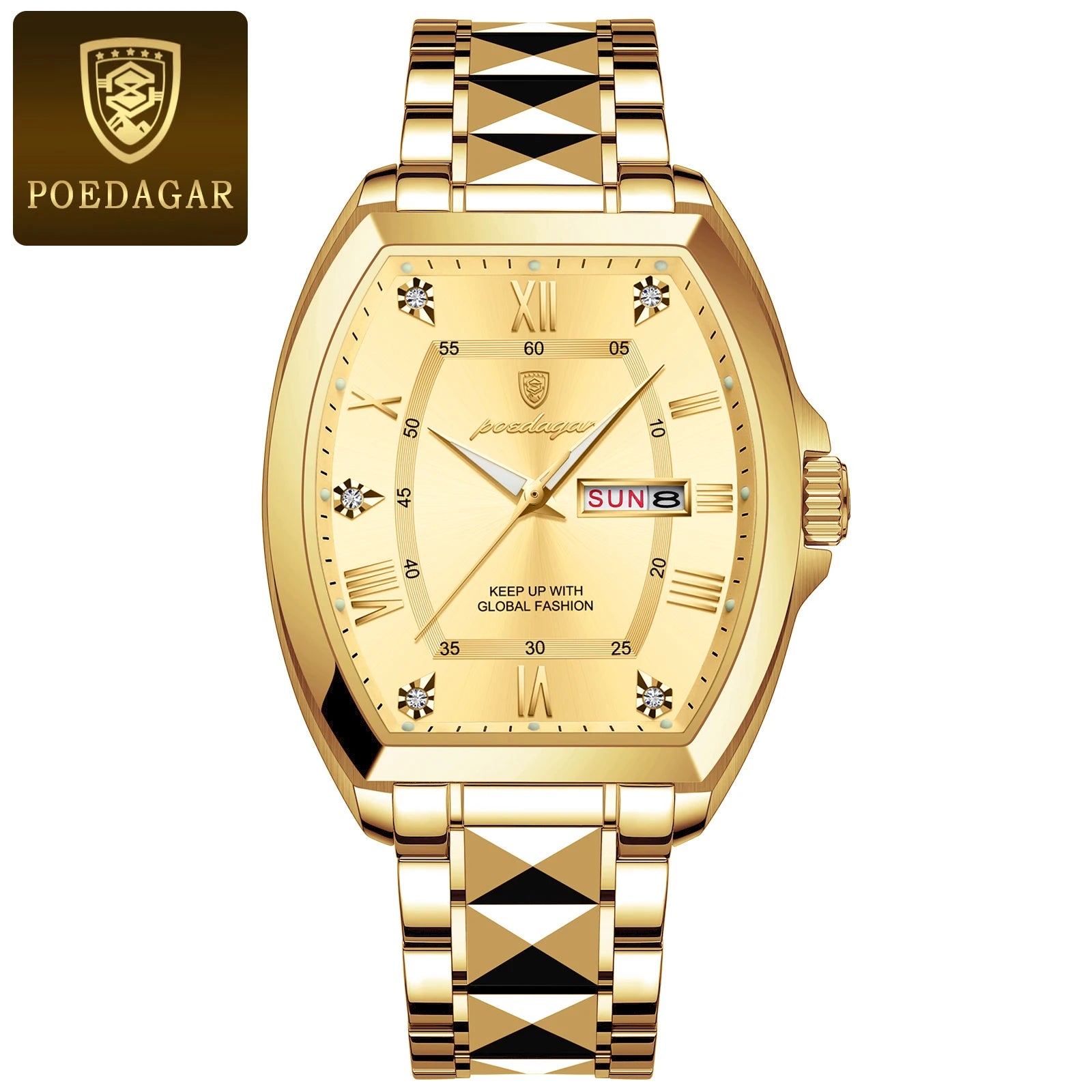 Ox-Roman Luxury Watch  Steel SILVER Brand Watch
