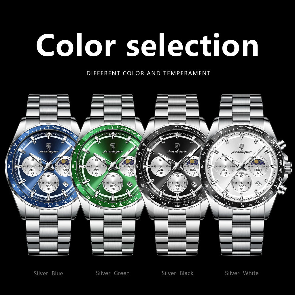 S-Dagar Luxury Sport Watch SILVER Brand Watch