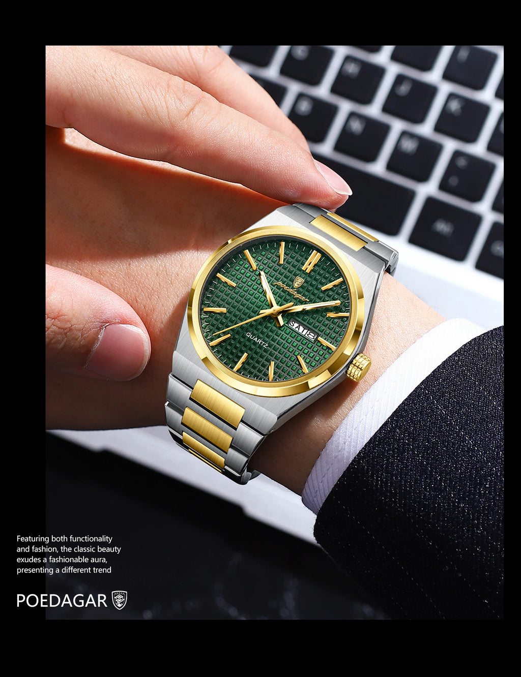 S-Art Luxury Men Watch SILVER Brand Watch