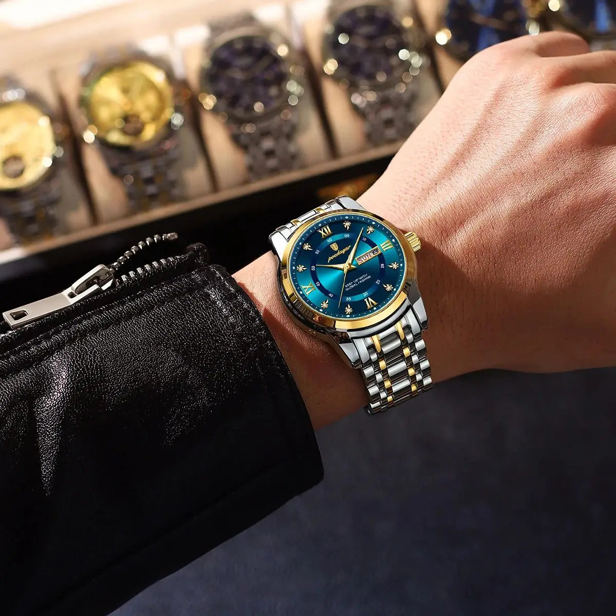 S-Luxury Watch Stainless Steel SILVER Brand Watch