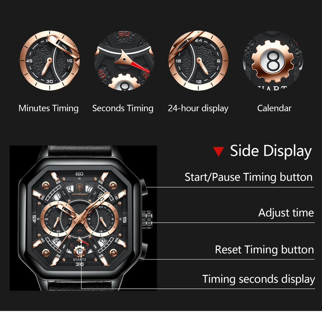 S-Machine Luxury Watch SILVER Brand Watch
