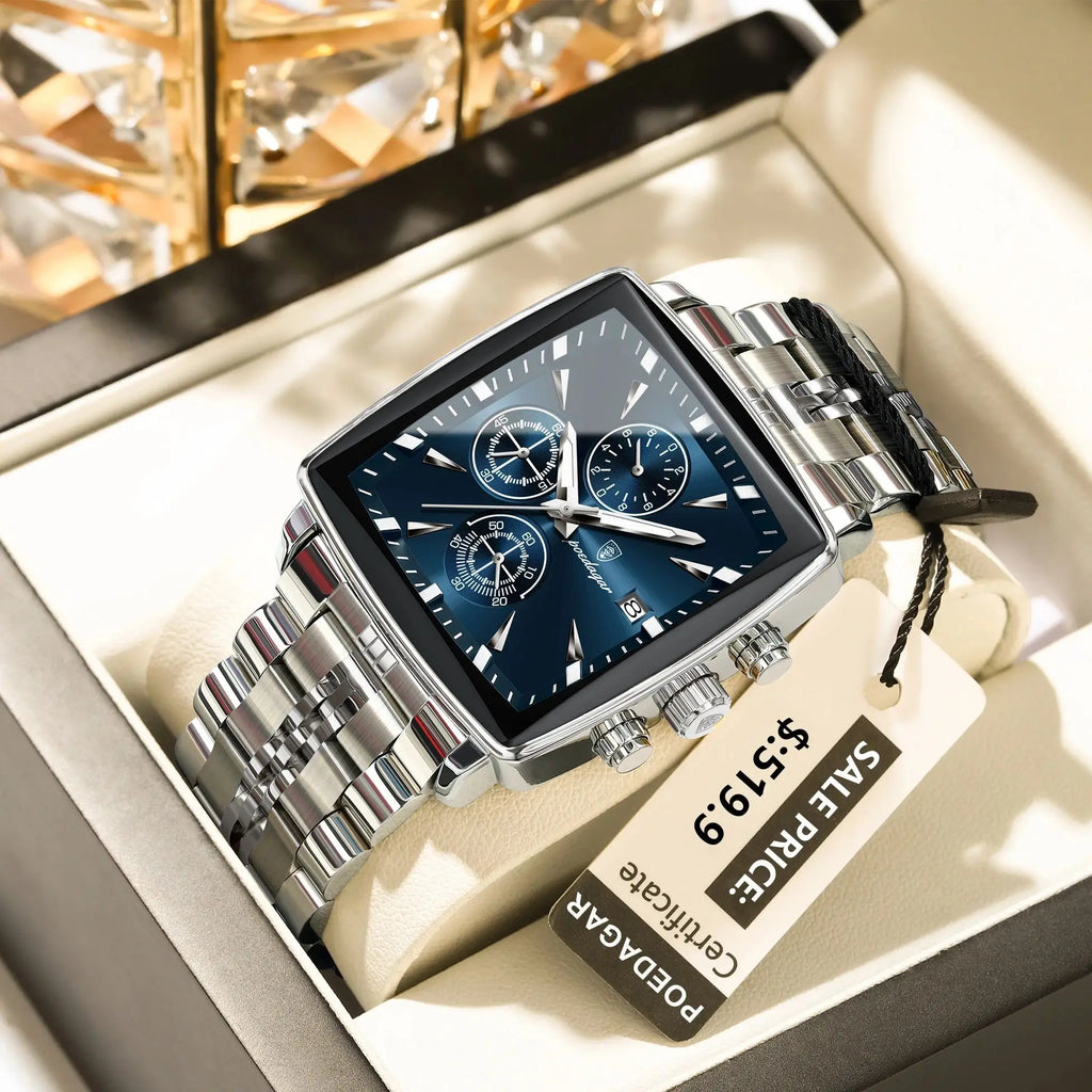 Xsquare Watch Luxury SILVER Brand Watch