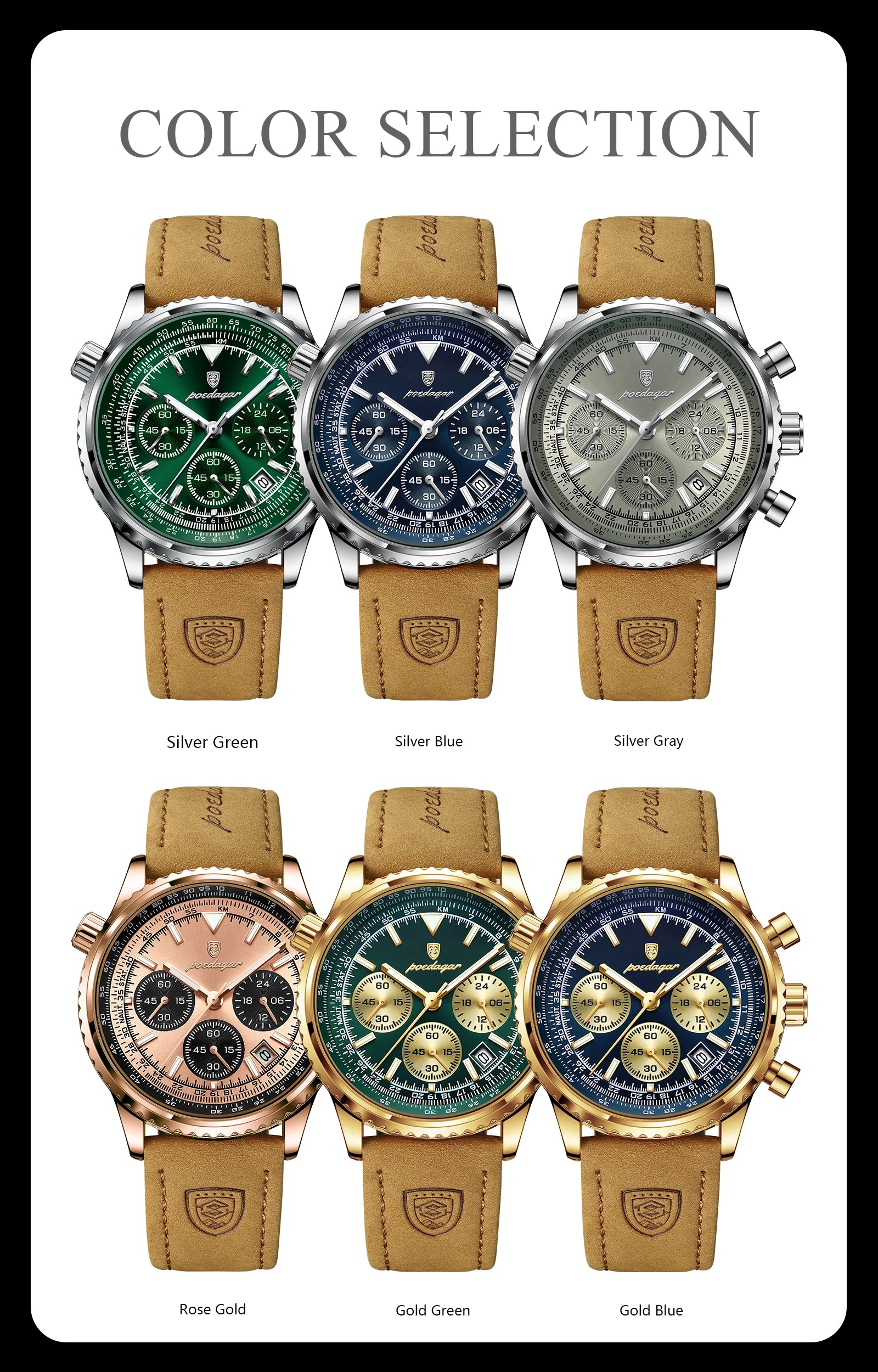 S-Latitude Luxury Watch SILVER Brand Watch