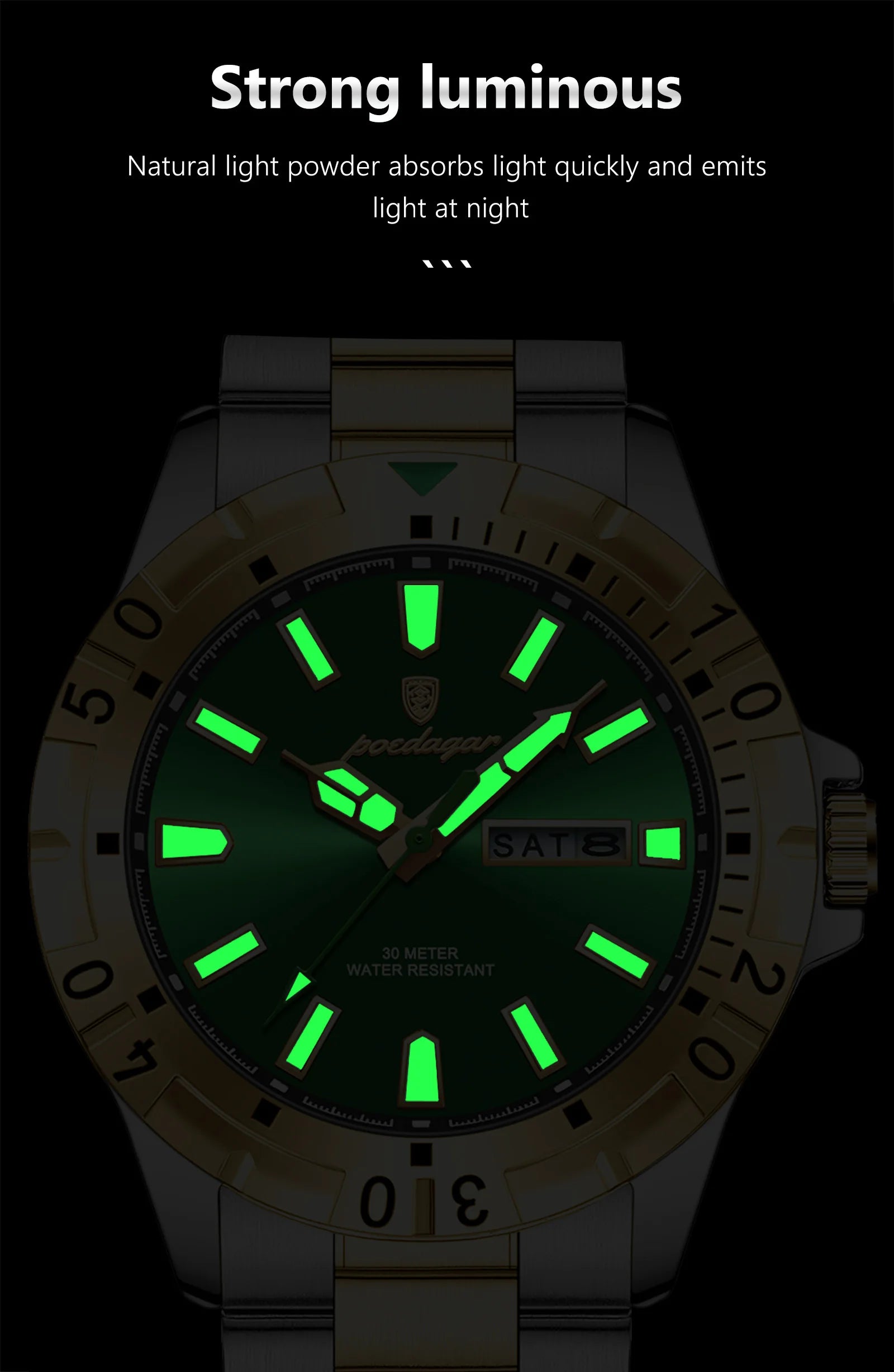 S-Qartz Luxury Man Watch SILVER Brand Watch