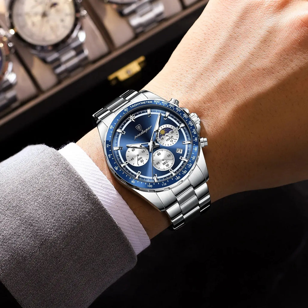 S-Dagar Luxury Sport Watch SILVER Brand Watch