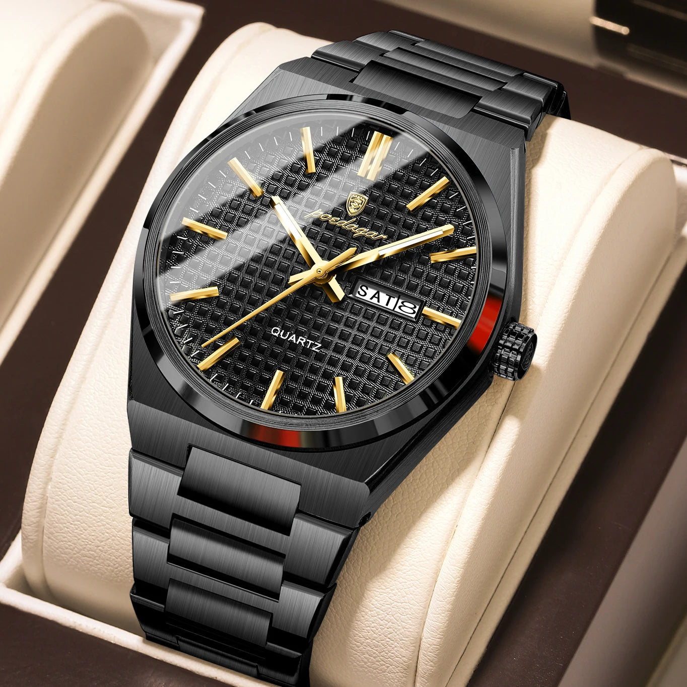 S-Art Luxury Men Watch SILVER Brand Watch