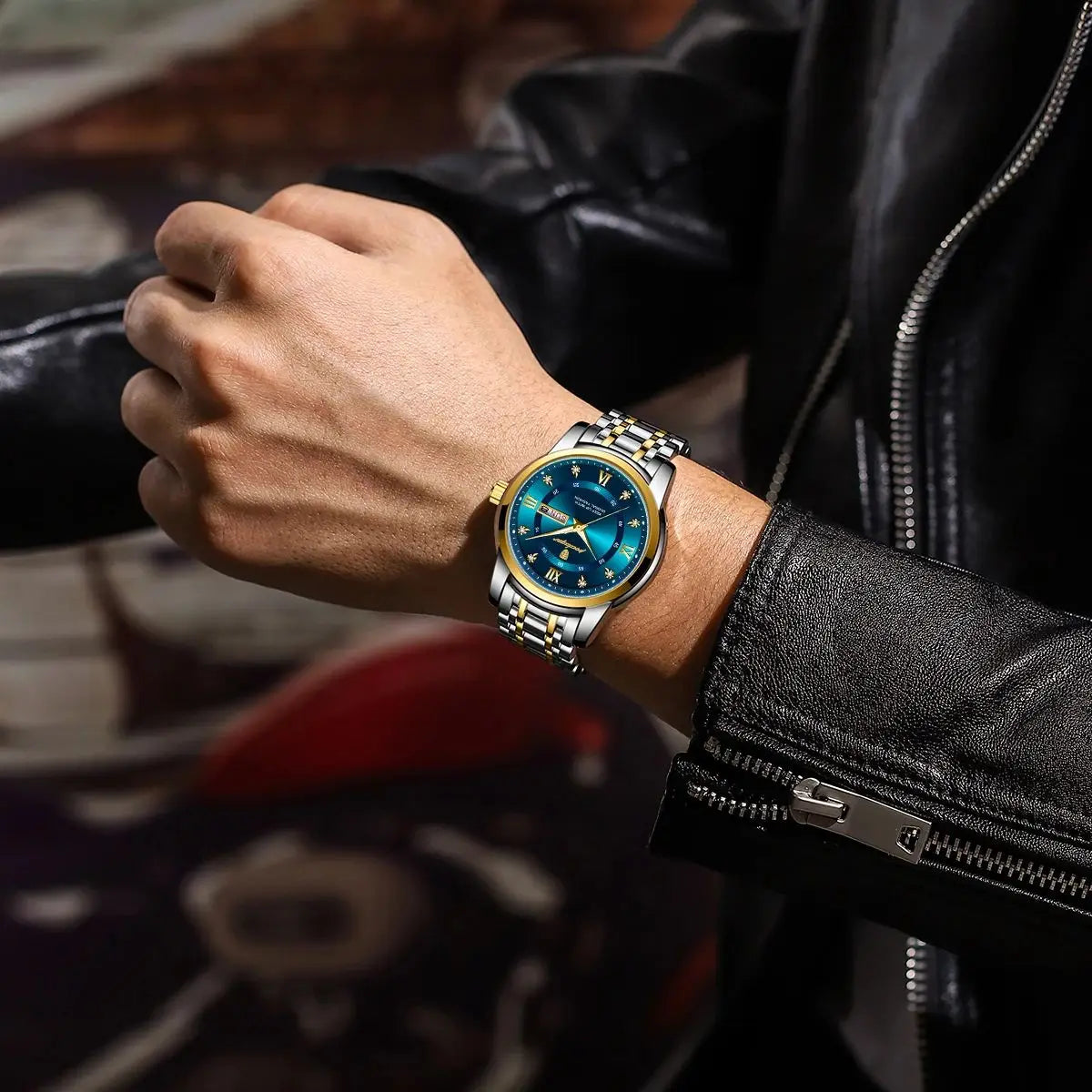 S-Luxury Watch Stainless Steel SILVER Brand Watch