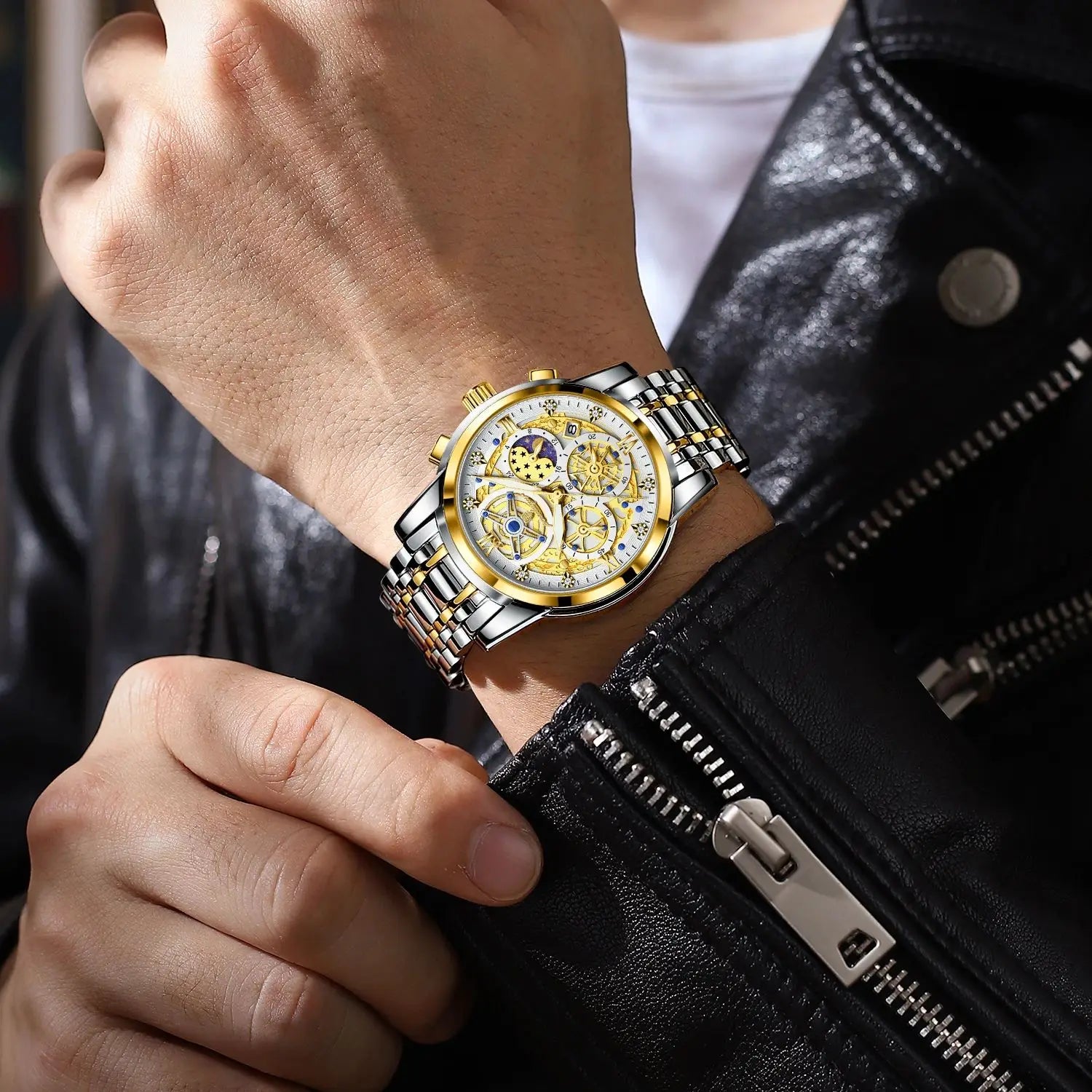 S-Stamine Luxury Watch SILVER Brand Watch