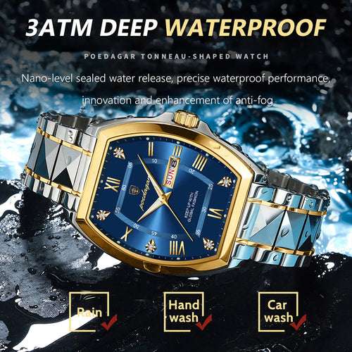 Ox-Roman Luxury Watch  Steel SILVER Brand Watch